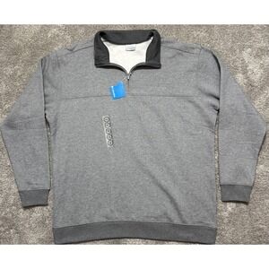 Columbia Men's XXL Gray Hart Mountain II Half Zip Fleece Pullover NWT